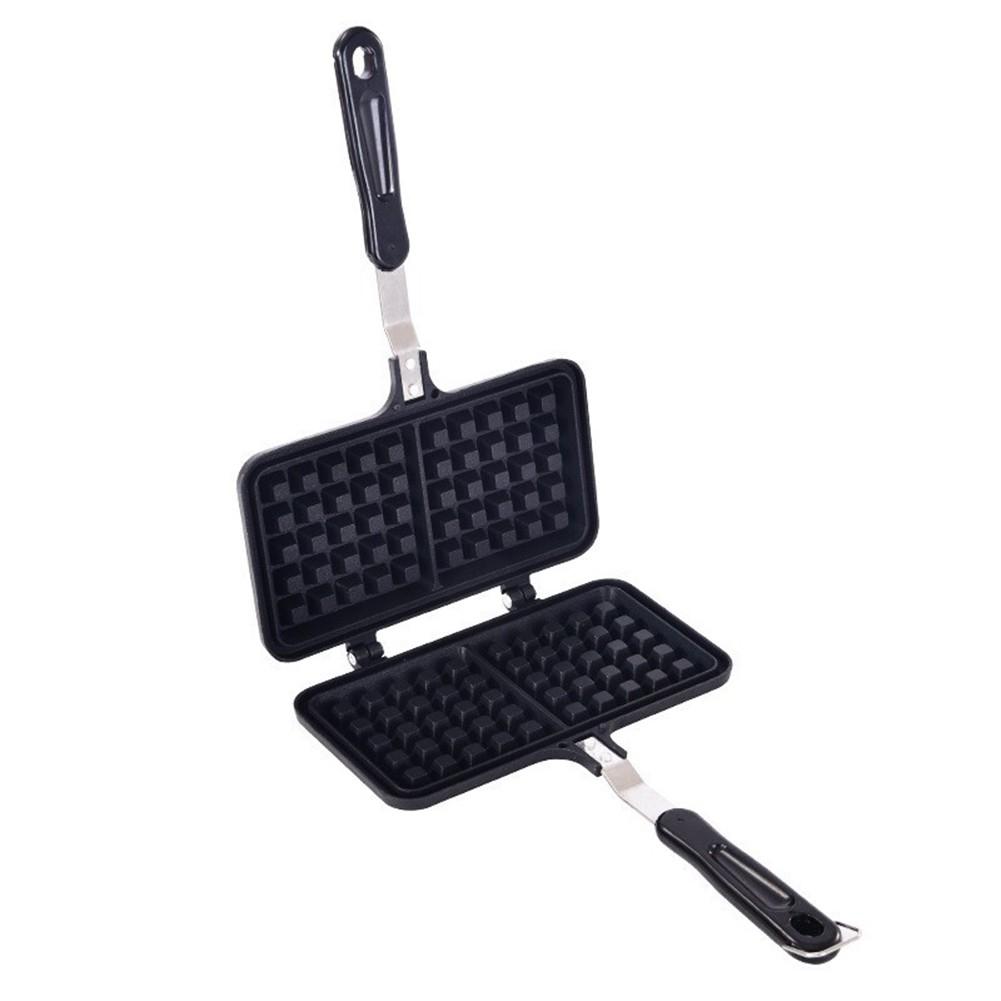 Gas stove rotary Belgian waffle maker waffle baking tray non-stick tray