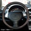 Auto Lenkradabdeckung Lenkradbezug für Chery Tiggo 8 7 Pro Tiggo 7Plus 8Plus D O Typ Geflochten auf Lenkrad