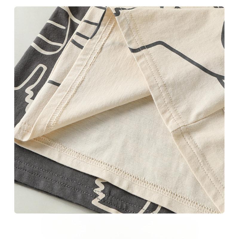 Baby Clothes Casual Short-sleeved T-shirt Summer Boys Girls Baby Children Children Summer Half-sleeves