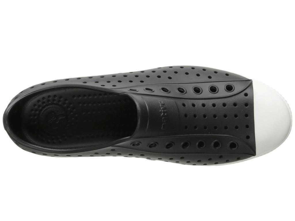 Native Shoes Jefferson Jiffy Water Shoes, Black/Shell White, Size D, 22.5 cm