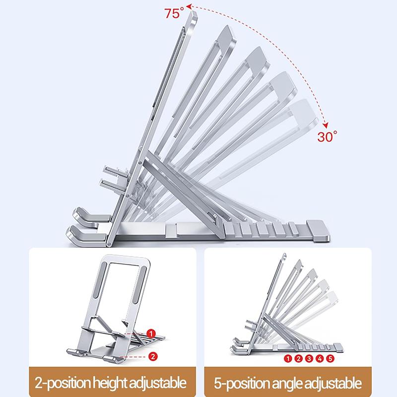 Xiaomi Aluminum Foldable Desktop Phone Holder Mini Portable Moblie Phone Stand For Xiaomi Samsung Smart Phone Support Telephone Holder