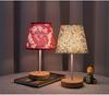 Solid Wood USB Table Lamp: LED Night Light for Bedroom, Study, Dorm - Creative Atmosphere Décor