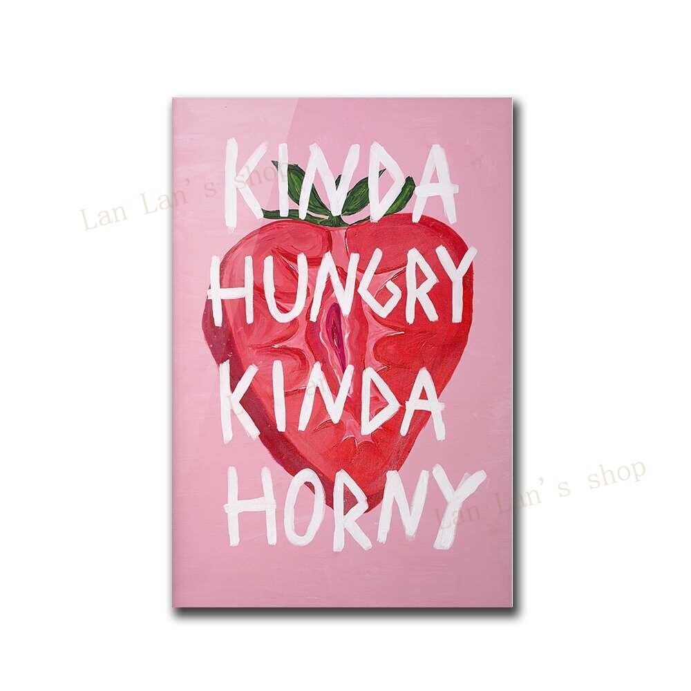 

Забавные цитаты о фруктах, постер, своего рода голодный, съешь меня, бедный, ты сексуальный, цитаты, холст, картины и принты для гостиной, домашний декор 30x40cm No Framed