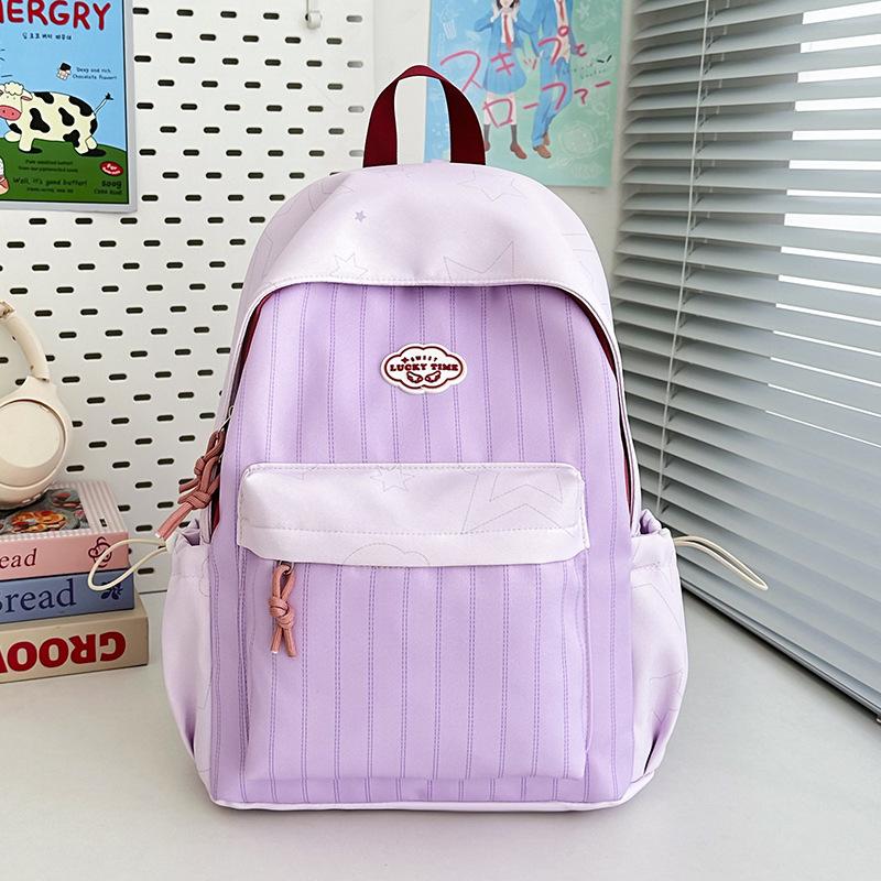 Schoolbag1011 New Korean Student Schoolbag Small Fresh High Value Casual Backpack Large Capacity Bag Junior High School Backpack