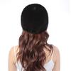 Real Mink Fur Hat Winter Women Keep Warm 100% Genuine Mink Fur Hats Natural Quality Female Fashion Mink Fur Cap Lady Outdoor Cap