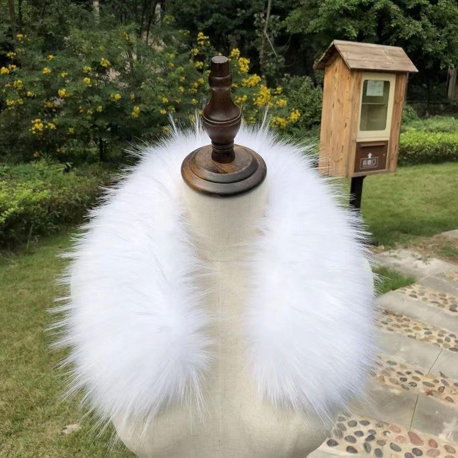 New Versatile Autumn Winter Faux Fox Fur Unisex Scarf Neck Warmer - Stylish Collar