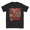 dungeoned and dragon BLUE  Tee Shirt for Men Women New Arrival T Shirts  Cotton Clothing