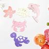 5 Pcs Handicrafts DIY Marine Life Cutting Dies Metal Cutting Stencils for Scrapbooking Album Stamp Paper Card Embossing