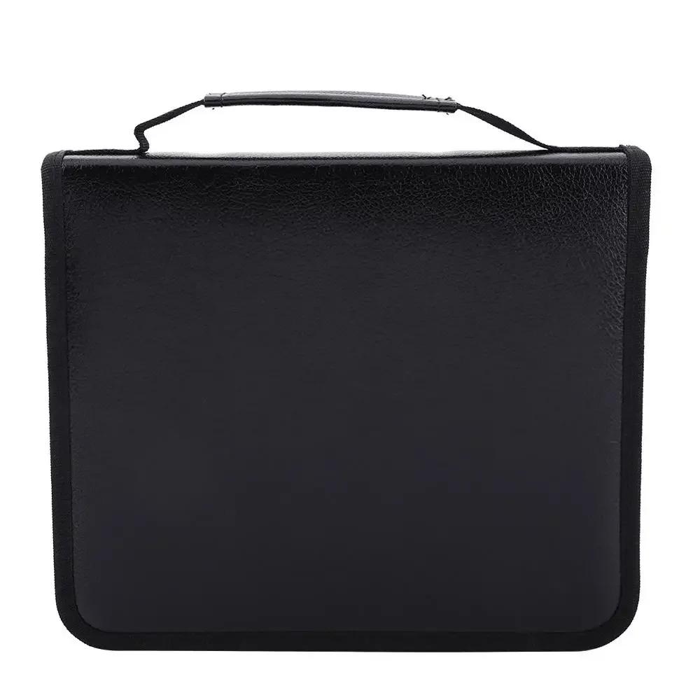150 Slots PU Leather School Pencil Case Large Capacity Colored Pencil Bag Box Organizer Zipper Pen Pencil Bag For Art Supplies