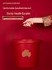 Red Wedding & Housewarming Joy Buckets - Large Plastic Pair in Vibrant Red