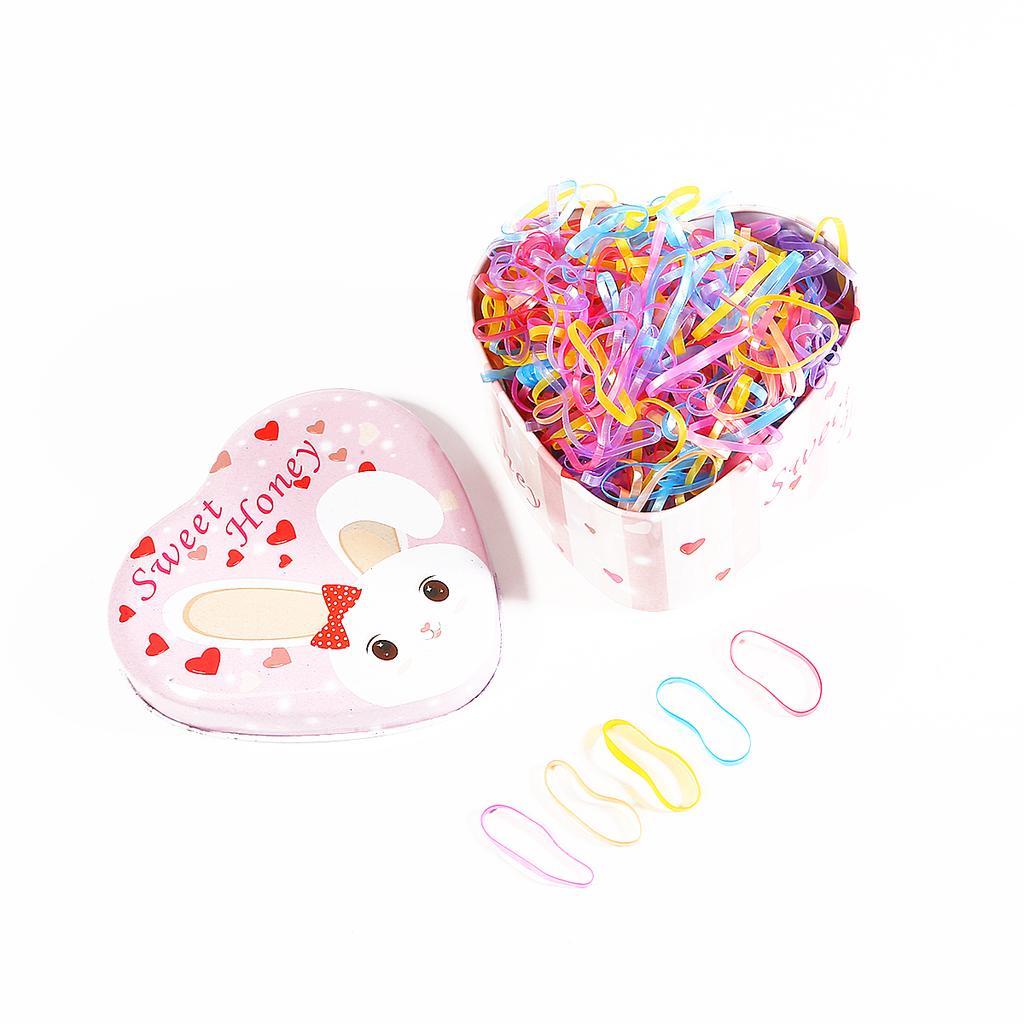 Child Baby Braider for Hair TPU Disposable Elastics Hair Bands Girls Ponytail Holder Rubber Bands Hair Styling Tool