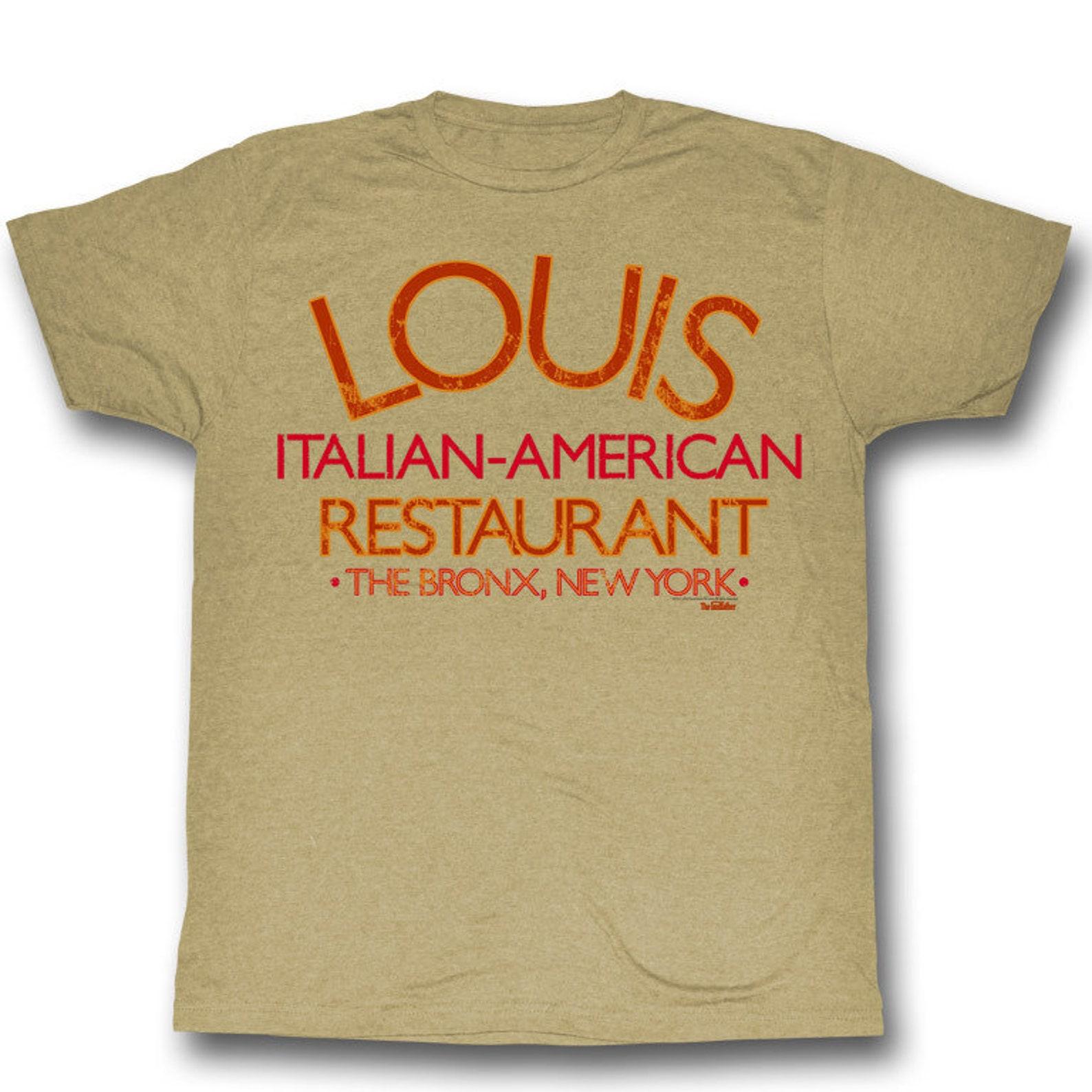 Футболка для взрослых Khaki Heather с принтом Godfather Louis Restaurant 3XL