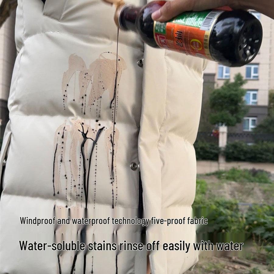 Lange Wasserdichte Daunenjacke für Damen und Herren – Ultra Dicke, Kältefeste Weiße Entendaune für Extremkalte Witterungsbedingungen