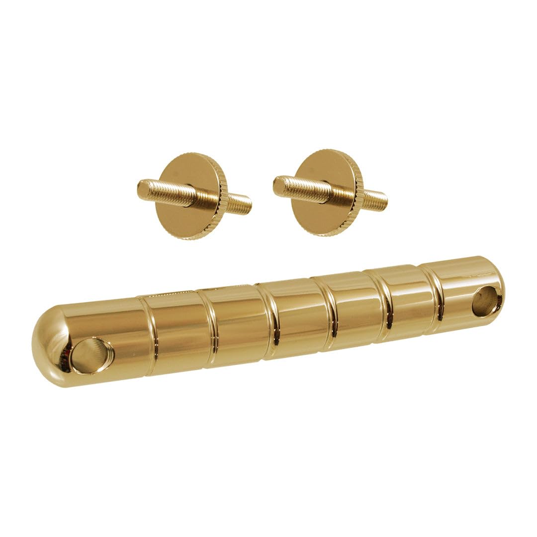 

ALLPARTS Gretsch Guitar Burr Bridge, Brass, Gold, GB-2565-002