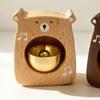 Cute Bear Entrance Doorbell Creative Entry Reminder Bell Animal Shaped Windbell  Bedroom