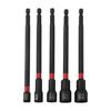 150mm Length Magnetic Long Nut Drivers Set of 5 for Various DIY Tasks