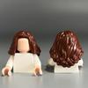 Cross-Border Compatible Girls' Lego Hair Building Blocks - Small Parts & DIY Accessories