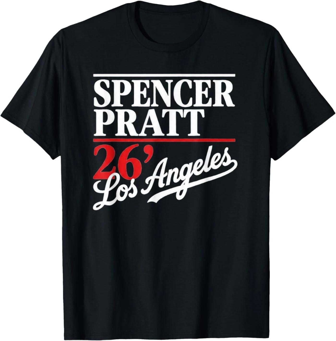 Spencer Pratt for LA Mayor California Vibes Design T-Shirt T-Shirt 140