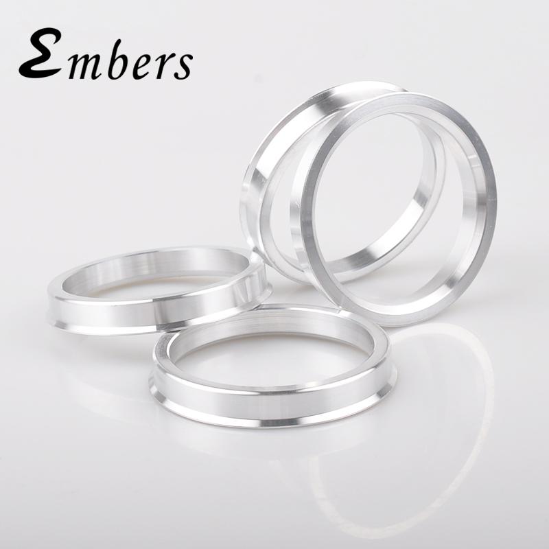 Aluminum Alloy 4PCS Wheel Hub Center Ring Car Wheel Bore 67.1-54.1,67.1-56.1,67.1-57.1,67.1-60.1,67.1-65.1,67.1-66.6