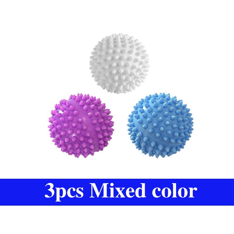1/6pcs Laundry Balls Reusable PVC Solid Cleaning Ball for Remove Dirt Anti-Winding Household Washing Machine Cleaning Tools