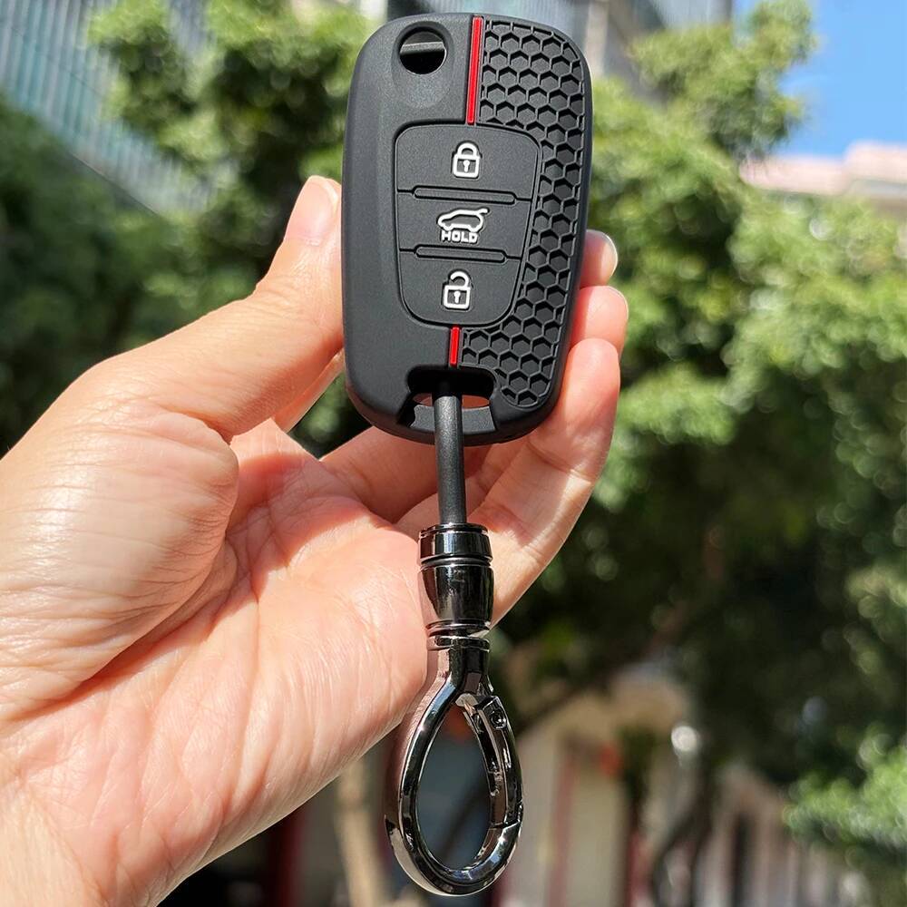 Keychain Key Case Cover For Kia Kn Sportage R Stinger Sorento Ceed Cerato Forte Niro Soul Telluride Gtline Silicone Accessories
