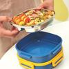 Portable Stainless Steel Lunch Box Student Child Student School Tableware Outdoor Camping Picnic Food Container Bento Box