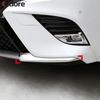 For Toyota Camry 70 SE XSE 2018   Carbon Fiber Car Front Bottom Bumper Corner Cover Trim Molding Strip Accessories