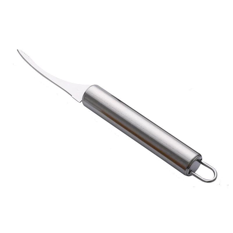 Food Grade Stainless Steel Shrimp Peeler Lightweight Easy Operation Perfect For Home Kitchen Seafood Cooking