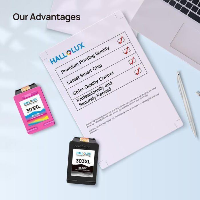 Ink Cartridges - HP 303 XL - Black and Tri-color - High Yield - Pack of 2