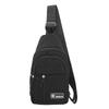 Chest Bag Lightweight Student Crossbody Bag Outdoor Riding Multifunctional Waist Bag Multi-Compartment Mobile Phone Bag