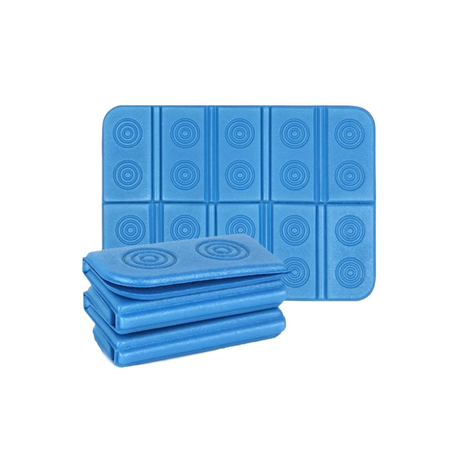 

Foldable Waterproof Outdoor Seat Cushion for Elderly Portable Waterproof Folding Foam Pad for Park Camping Hiking Beach one size синий