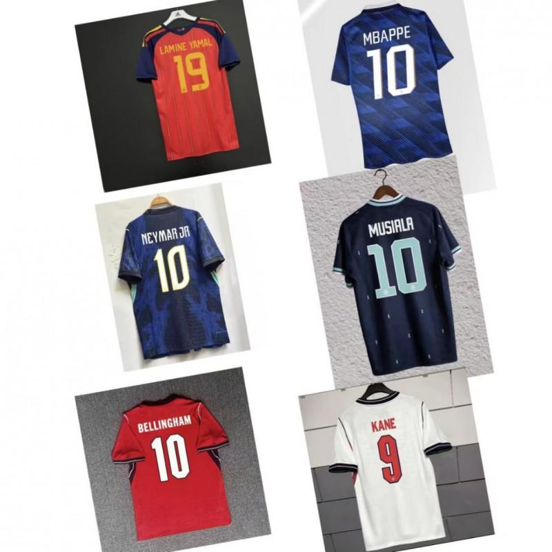 Mens Short Sleeve Soccer Jersey Training Shirt Argentina Spain Brazil Mexico Germany France England USA 10 7 9 11 17