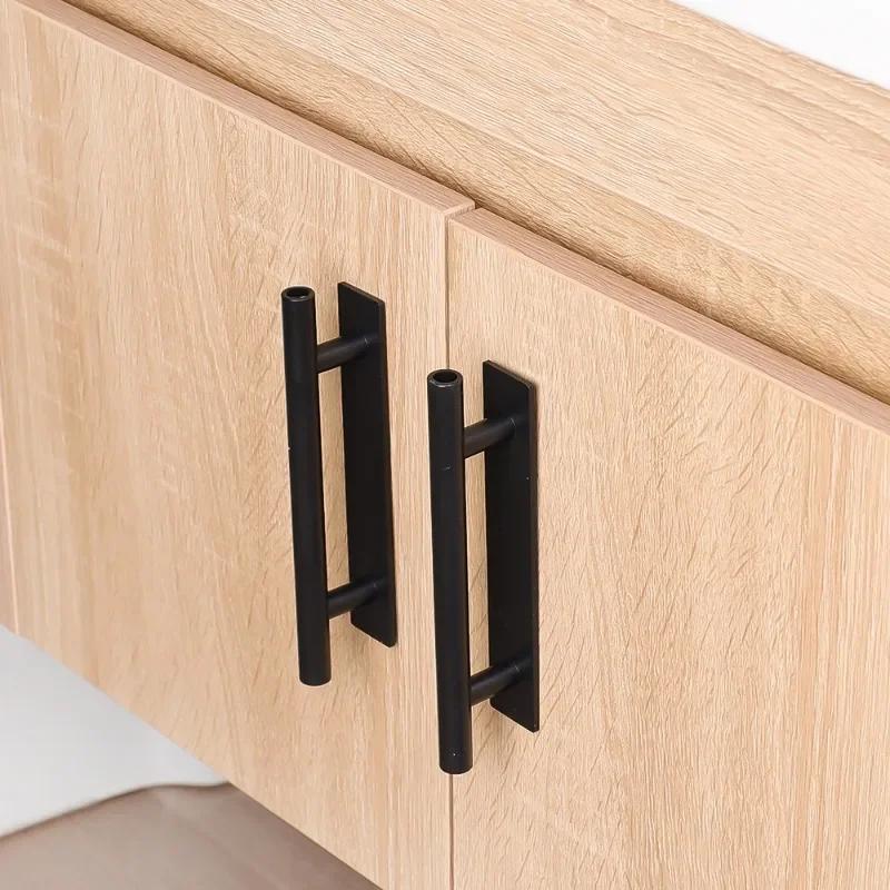 10 Pcs Punch-Free Self-Adhesive Furniture Door Handles for Bedroom Wardrobe - Wardrobe Pulls Home Hardware Door Knobs