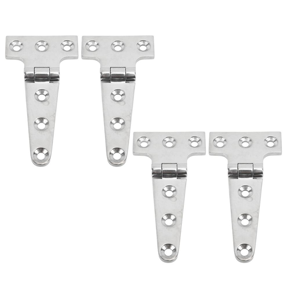 4ks Heavy Duty Marine Grade T Závěs 316 Nerezová ocel Universal Fit Poklop dveří T Závěs pro