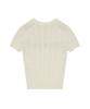 Nigaennikol Nick Nicole Cable Half Knit_Light Beige