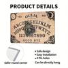 Metalen Wandkunst Poster, Ouija Bord Vintage, Mystieke Symbolen voor Bar