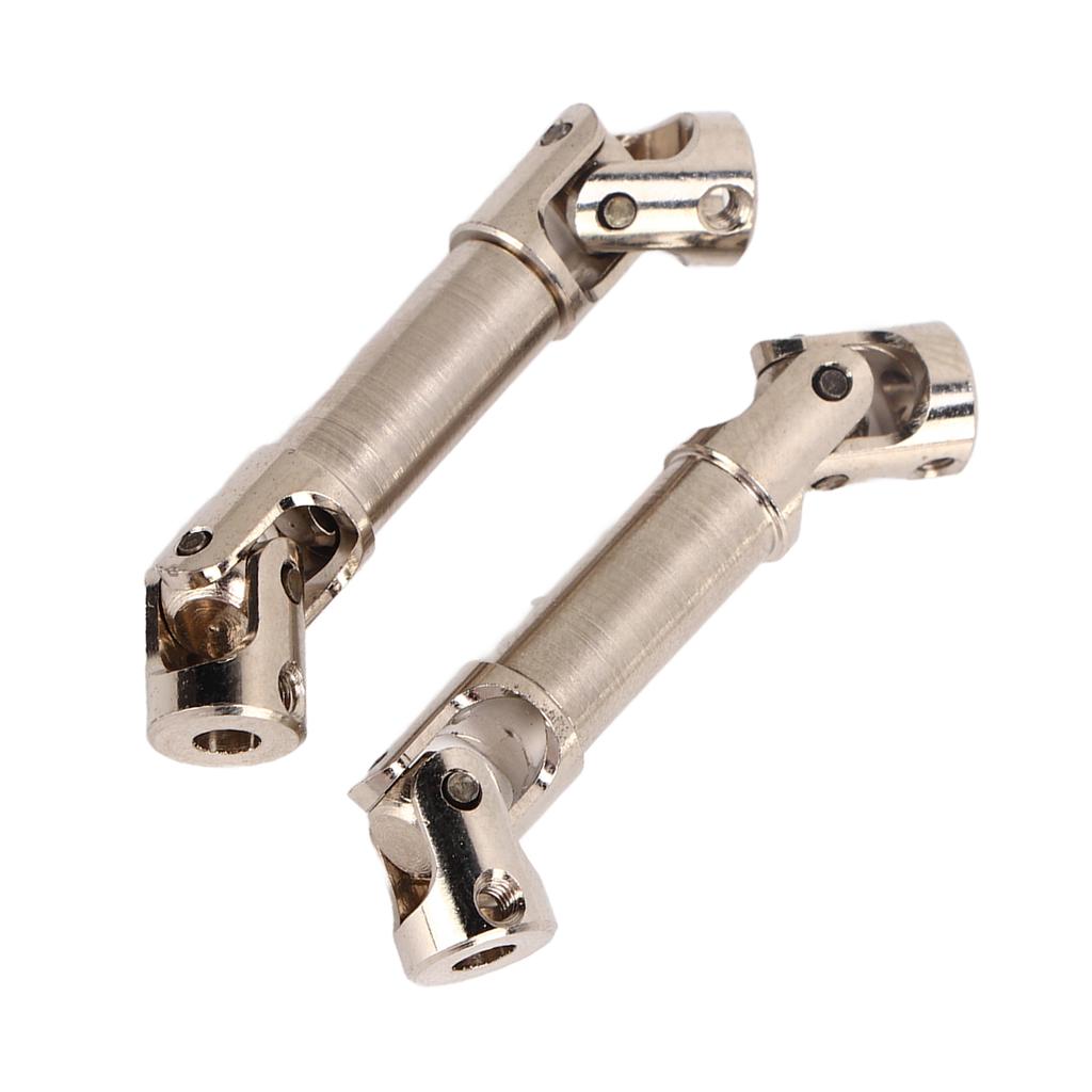 2Pcs RC Car Drive Shaft High Strength Steel Structure RC Car Upgrades Parts for FMS FCX24 1/24 Climbing Car