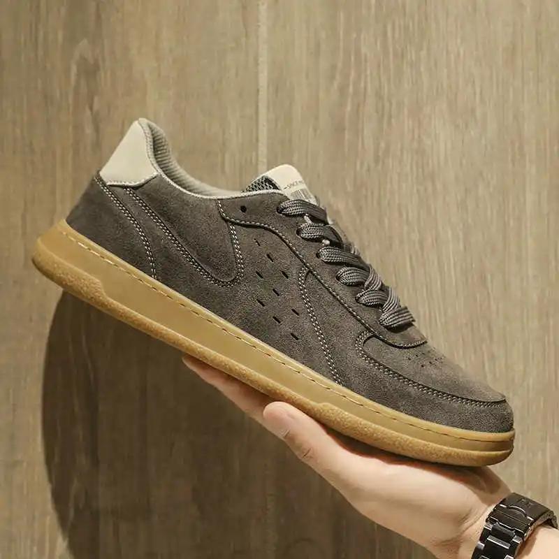 Fashion Suede Mocassin Luxury Brand Men Shoes Flats Men's Shoes Designer Sneakers Kawaii Fashion Sports Importers New In