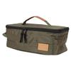 Camping-Kochgeschirr-Tasche 210D Karostoff Isoliert Kochutensilien Reisetasche mit PU-Griff für BBQ-Picknick