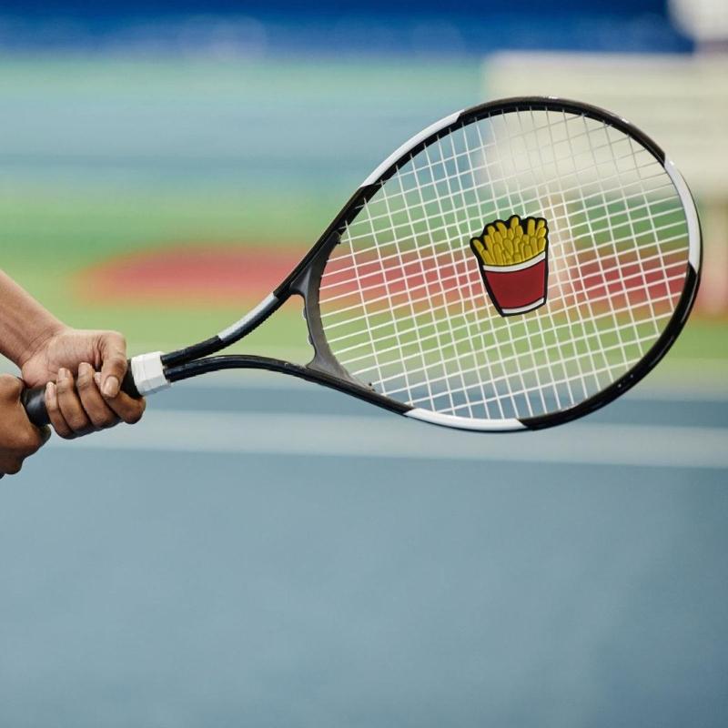 Sweet Styles Tennis Accessories Shock Absorbers Features Authentics Color for Impacts Protecting and Decoration
