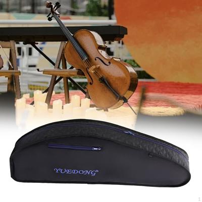 Estuche para Violín Tamaño Completo 4/4 Bolsa de Transporte Plegable Elegante Ligero Caja Protectora para