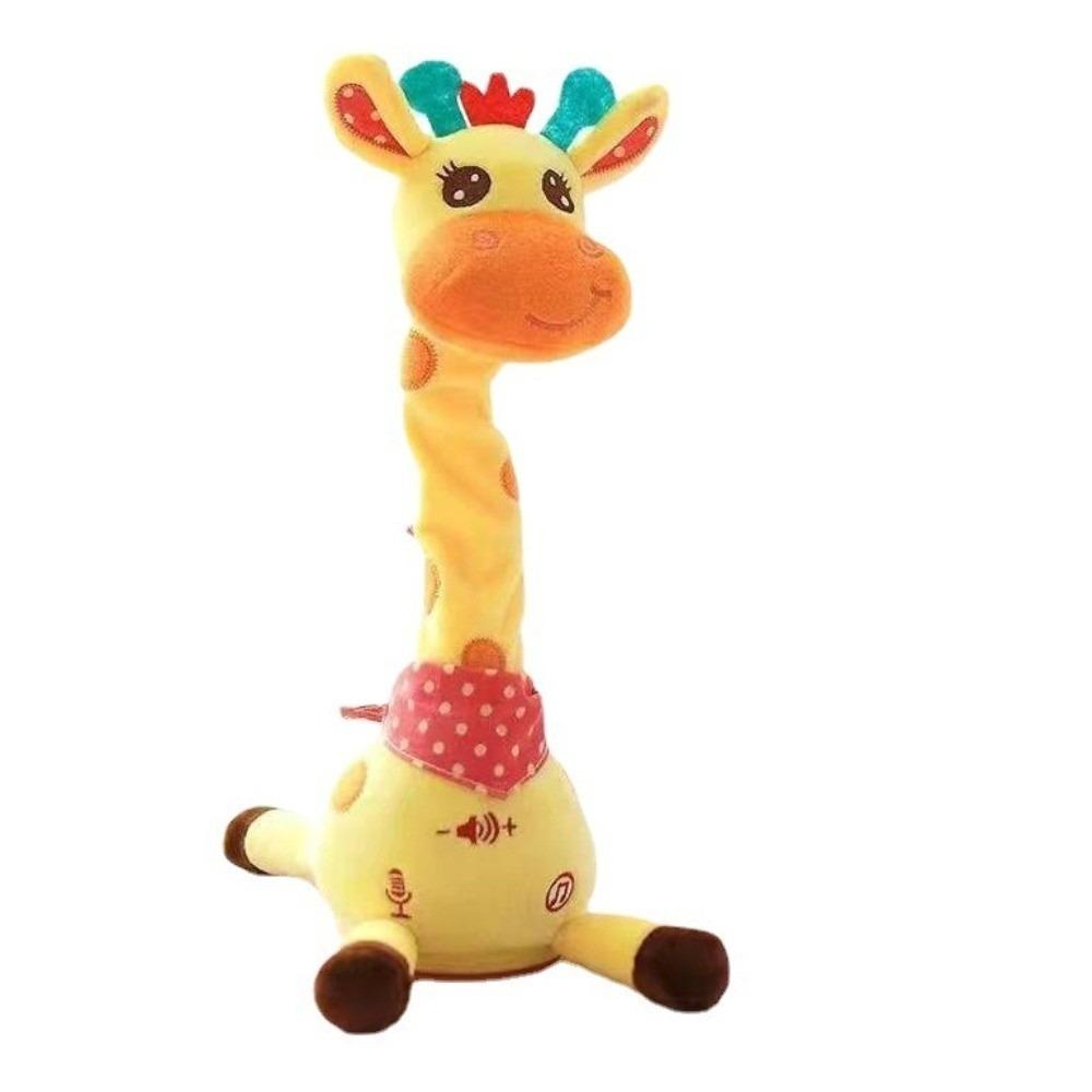 with 10 Songs Stuffed Animal Toy Repeating What You Say Swaying Dancing Giraffe  Children