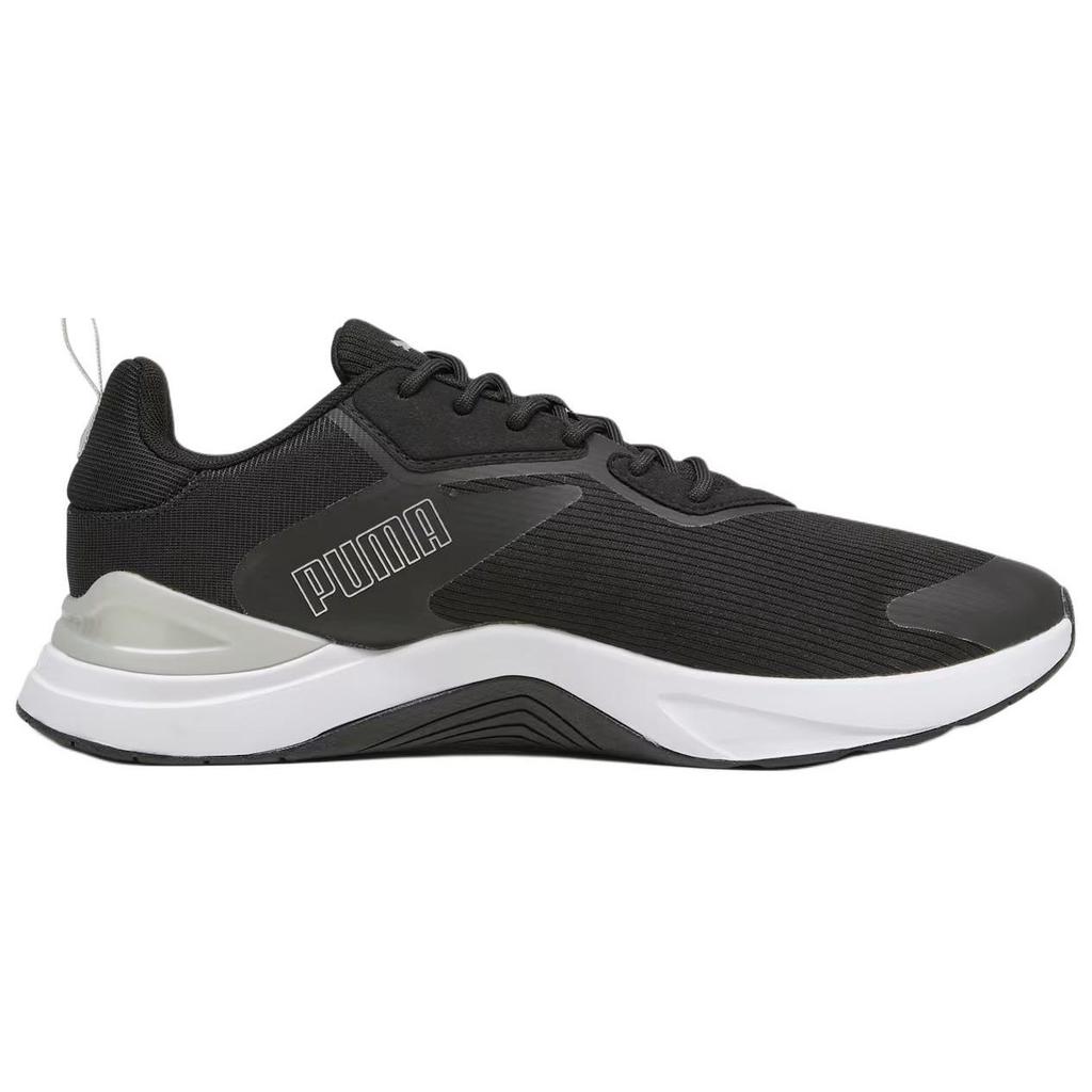 Puma Infusion Premium Comfortable Versatile Low-Top Training Shoes Men sneakers Black White 378741-01