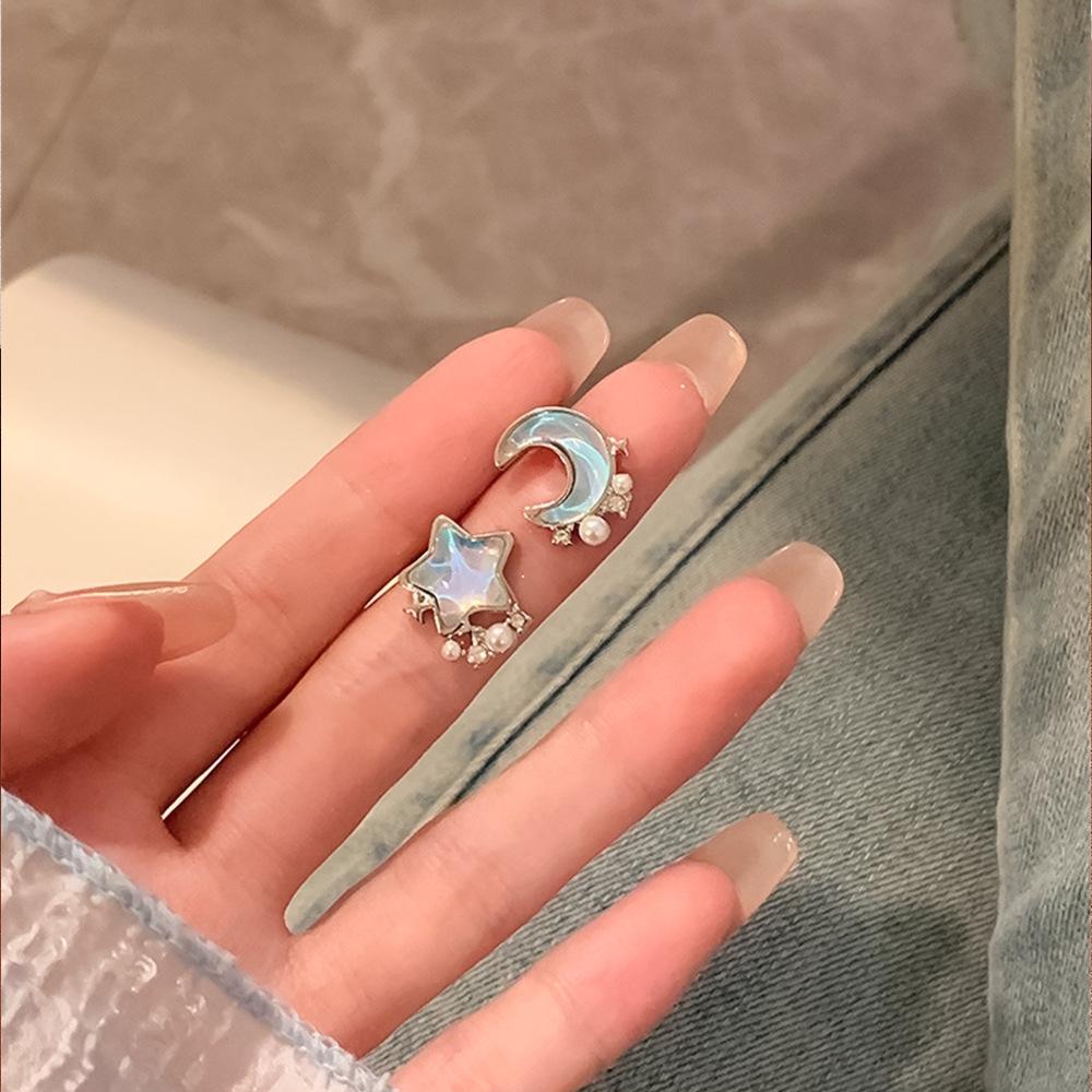 Elegant Floral Bow Earrings - High-End French Design for Women