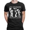 Men Women Joy Division Rock Music T Shirts Unknown Pleasures Pure Cotton Clothing Casual Short Sleeve O Neck Tees Summer T-Shirt