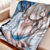Cartoon Blue Archive Ichinose Asuna Flannel Blanket Cover Warm Soft Anime Blanket Multifunctional Decor Home Universal Blanket