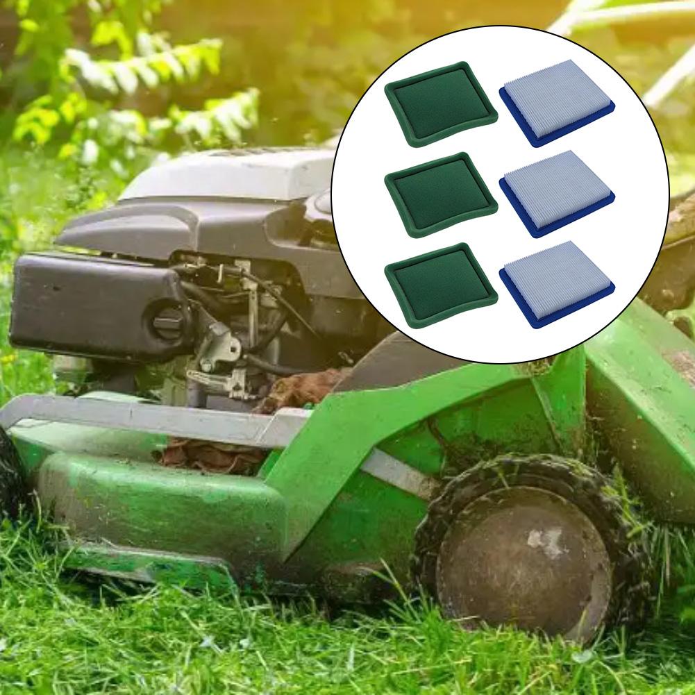 Lawn Mower Maintenance Mower Air Filter Replacement Filter Simple Design For Installation Air Filter Plastic And Sponge