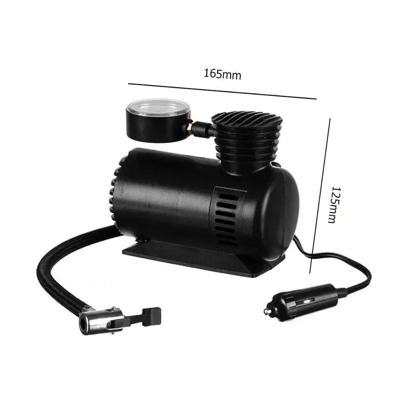 12V Auto Electric Air Pump 300psi Air Compressor Tire Mini Car Tire Inflator Auto Repair Accessories For Inflator High Quality