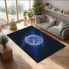 Tappeto Morbido Area Rug con Motivo Calcio Portsmouth FC Antiscivolo Tappeto per Pavimento Interno Tappetino Decorazione Sportiva per Camera da Letto