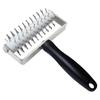 ABWZ-Pizza Dough Roller Stainless Steel Pizza Dough Roller Kit With Plastic Handle Docking Tool 1